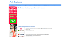 Desktop Screenshot of pretbenzina.ro